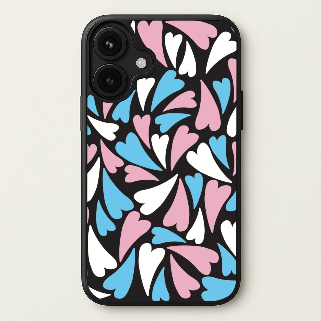 Transgender Hearts - Pride Phone Case for iPhone 17