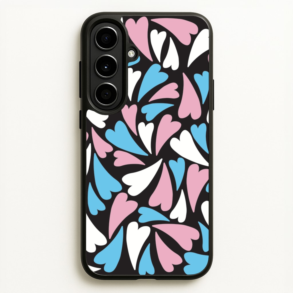 Transgender Hearts - Pride - Pride Phone Case for Galaxy A56