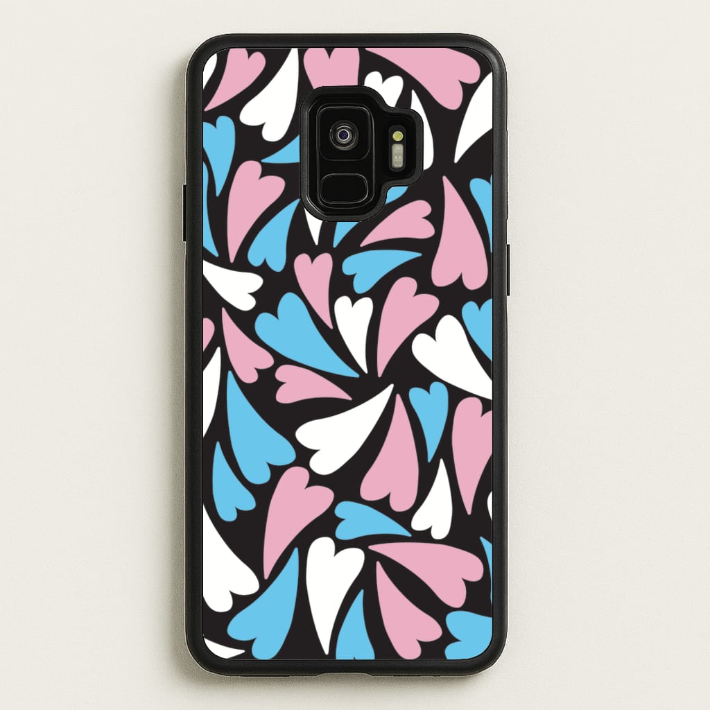 Transgender Hearts - Pride - Pride Phone Case for Galaxy S9