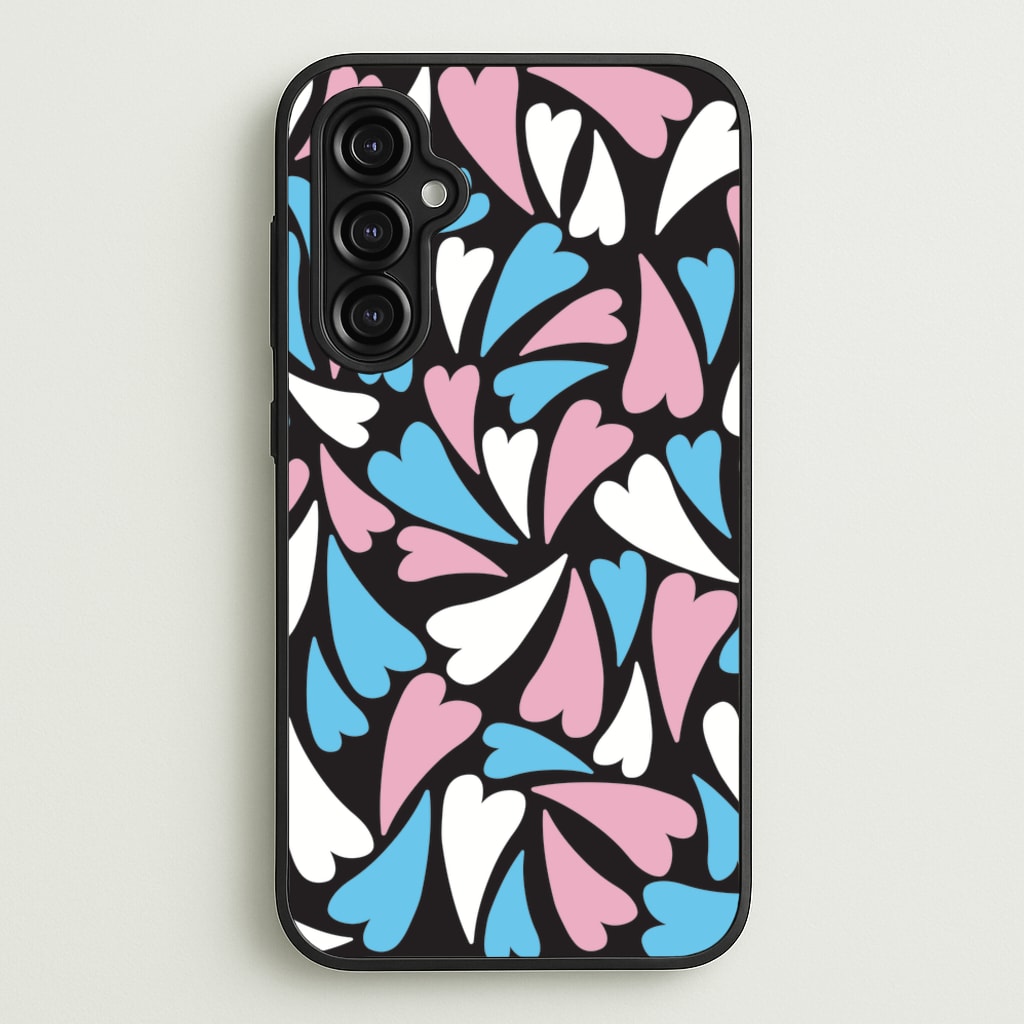 Transgender Hearts - Pride - Pride Phone Case for Galaxy A14