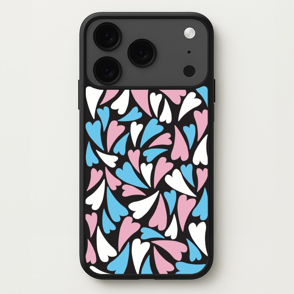 Transgender Hearts - Pride Phone Case for iPhone 17 Pro Max