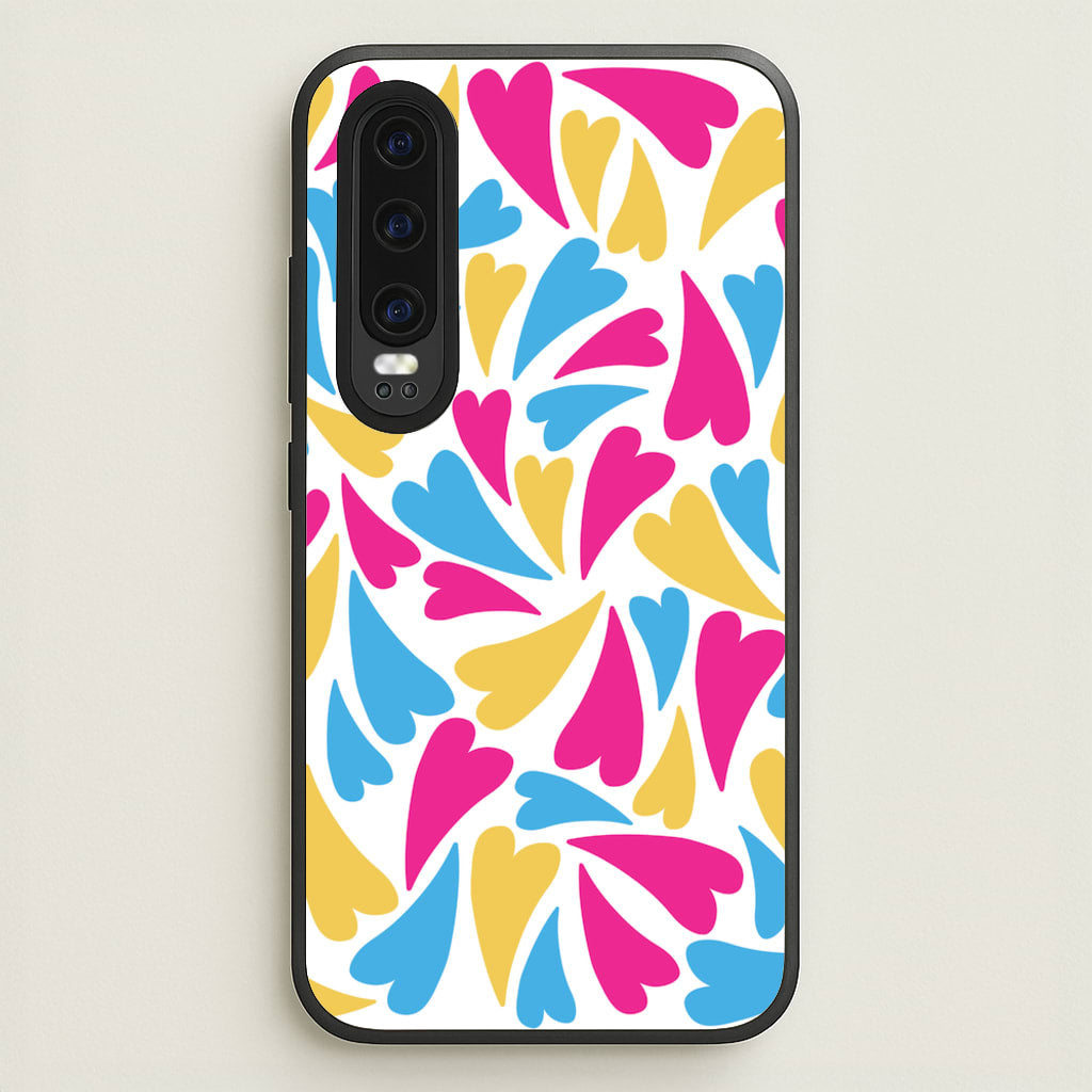 Pansexual Hearts - Pride - Pride Phone Case for Huawei P30