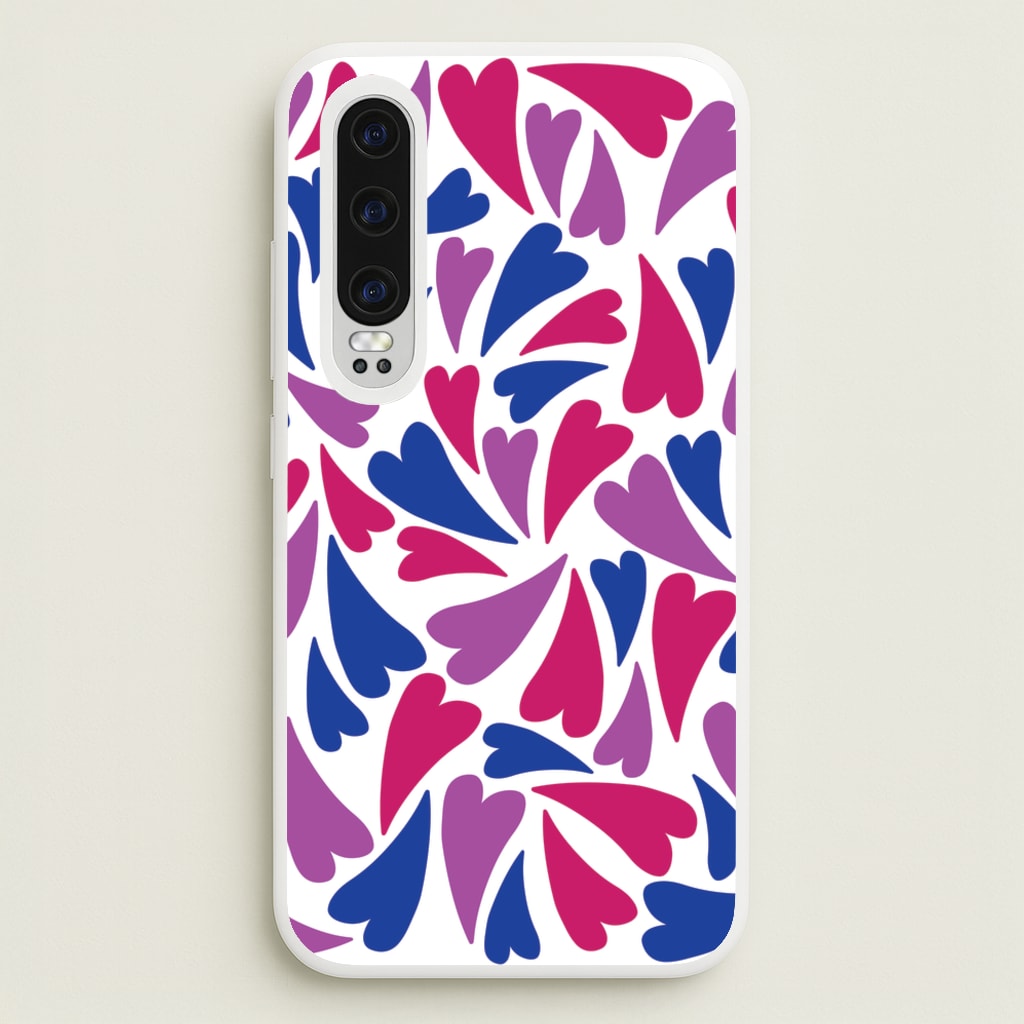 Bisexual Hearts - Pride - Pride Phone Case for Huawei P30