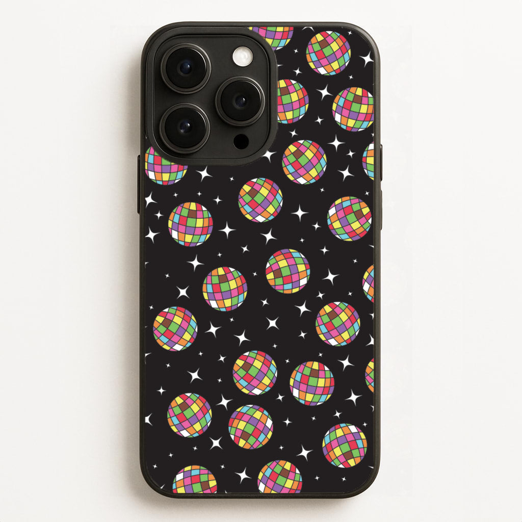 Rainbow Discoballs - Pride Phone Case for iPhone 16 Pro Max