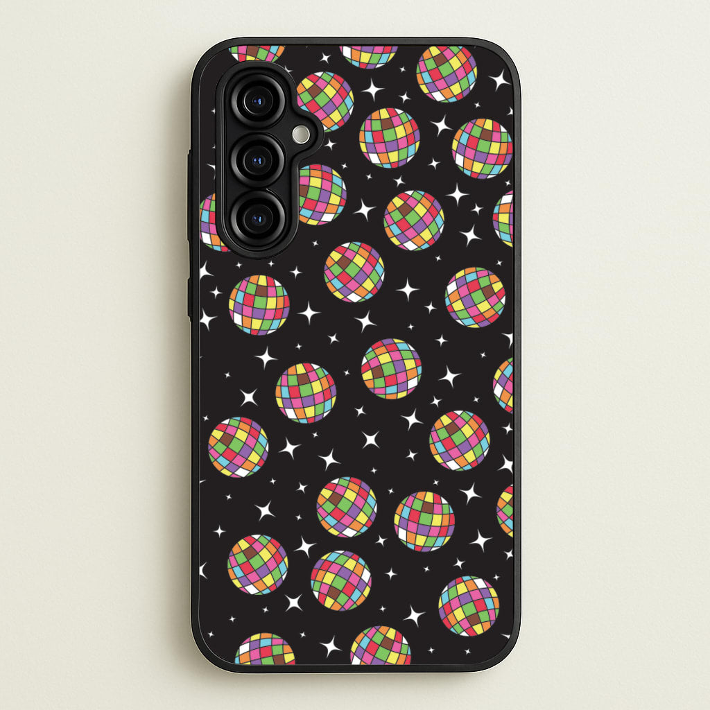 Rainbow Discoballs - Pride Phone Case for Galaxy A54