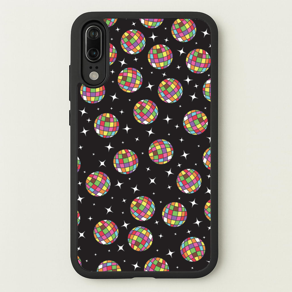 Rainbow Discoballs - Pride Phone Case for Huawei P20