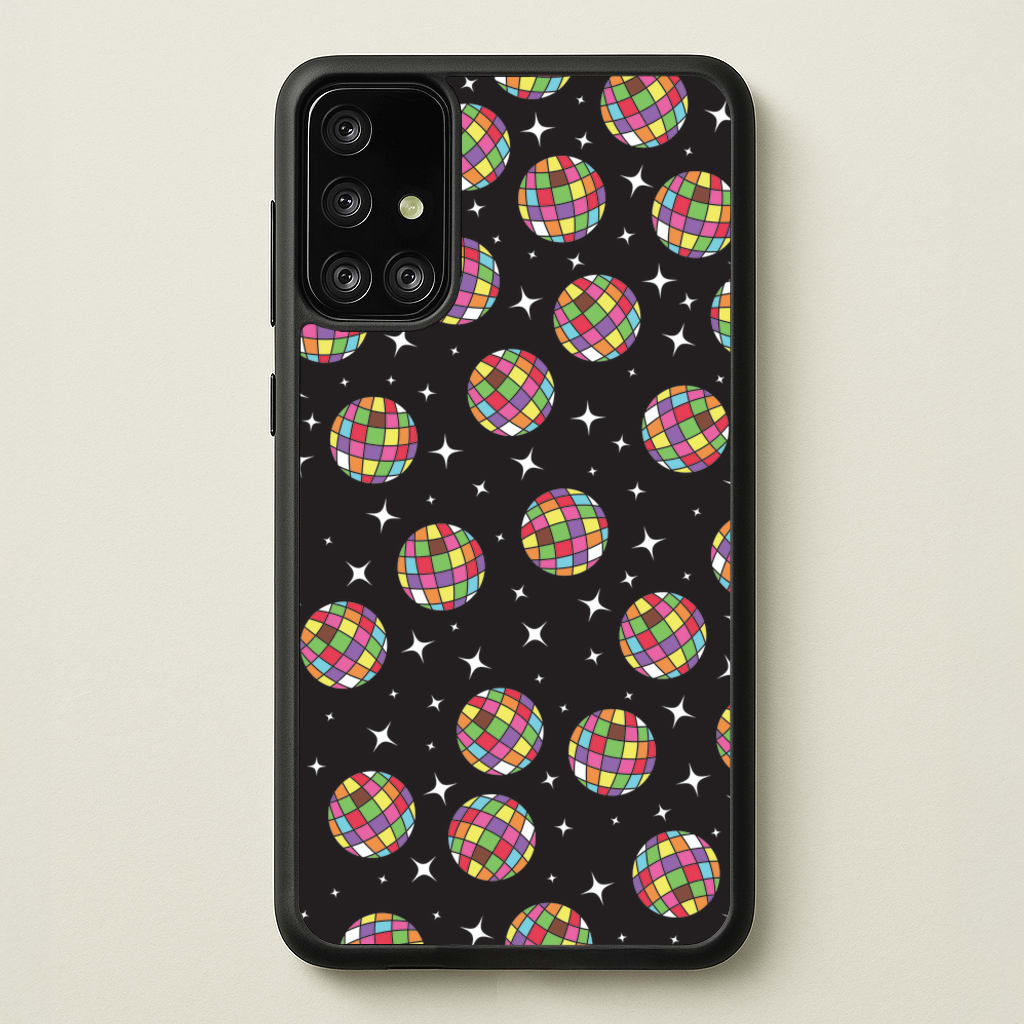 Rainbow Discoballs - Pride Phone Case for Galaxy A71