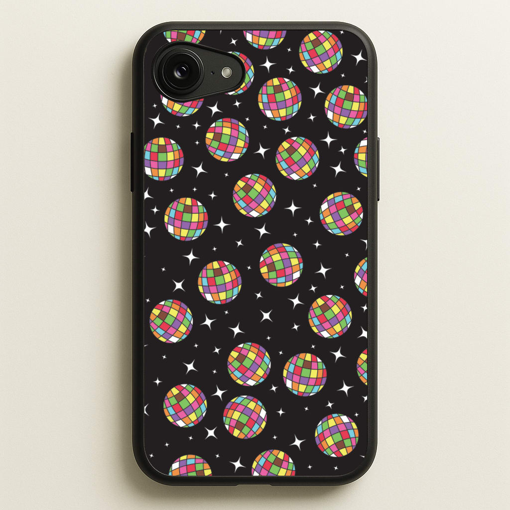Rainbow Discoballs - Pride Phone Case for iPhone 16e