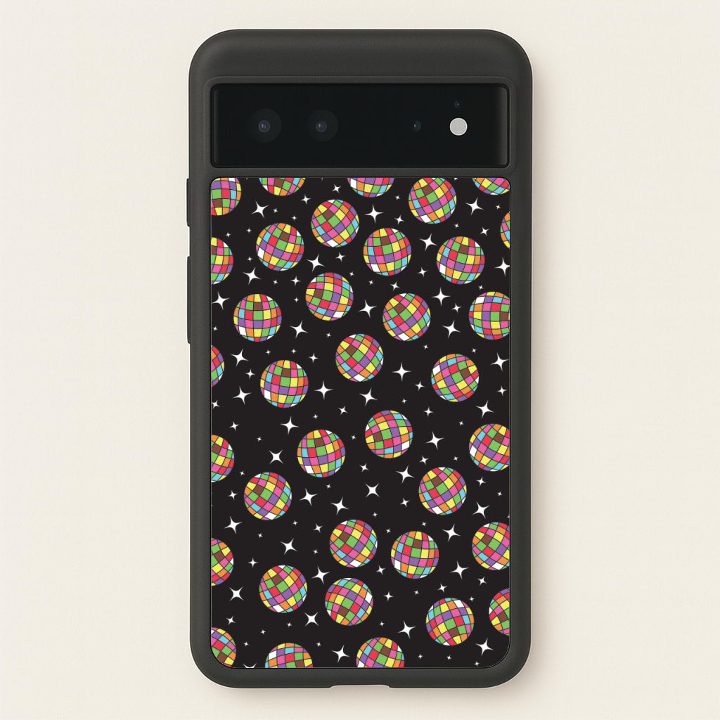 Rainbow Discoballs - Pride Phone Case for Google Pixel 6