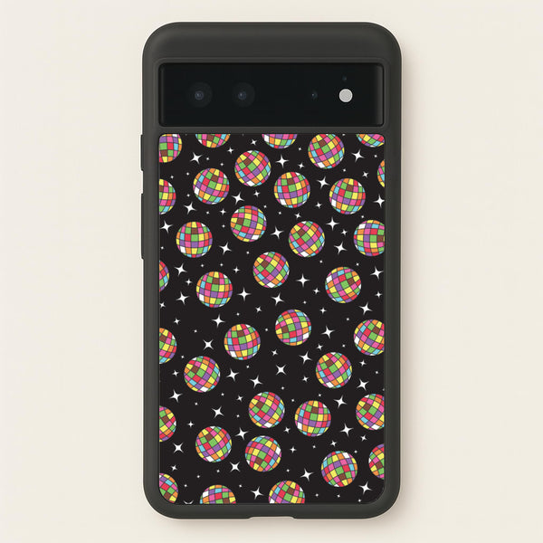 Rainbow Discoballs - Pride Phone Case for Google Pixel 6