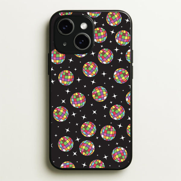Rainbow Discoballs - Pride Phone Case for iPhone 15