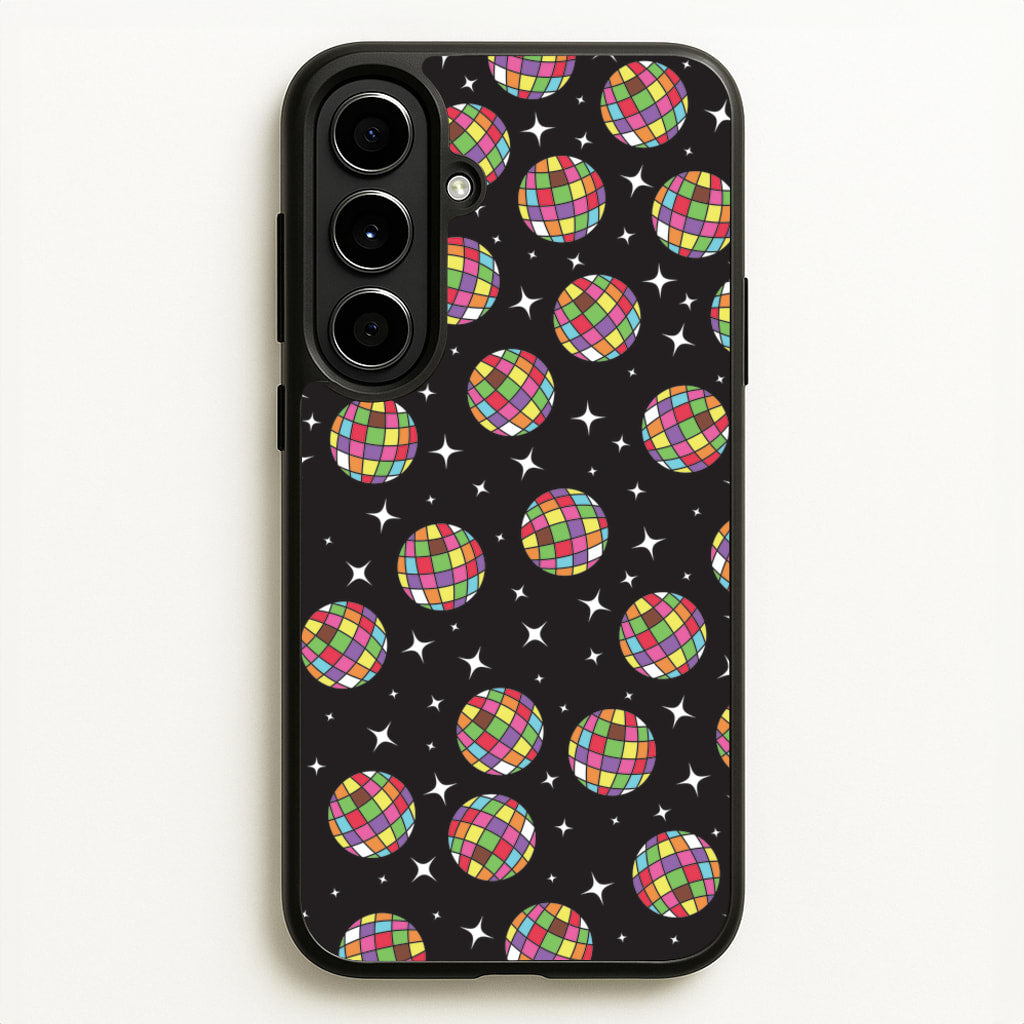 Rainbow Discoballs - Pride Phone Case for Galaxy A56