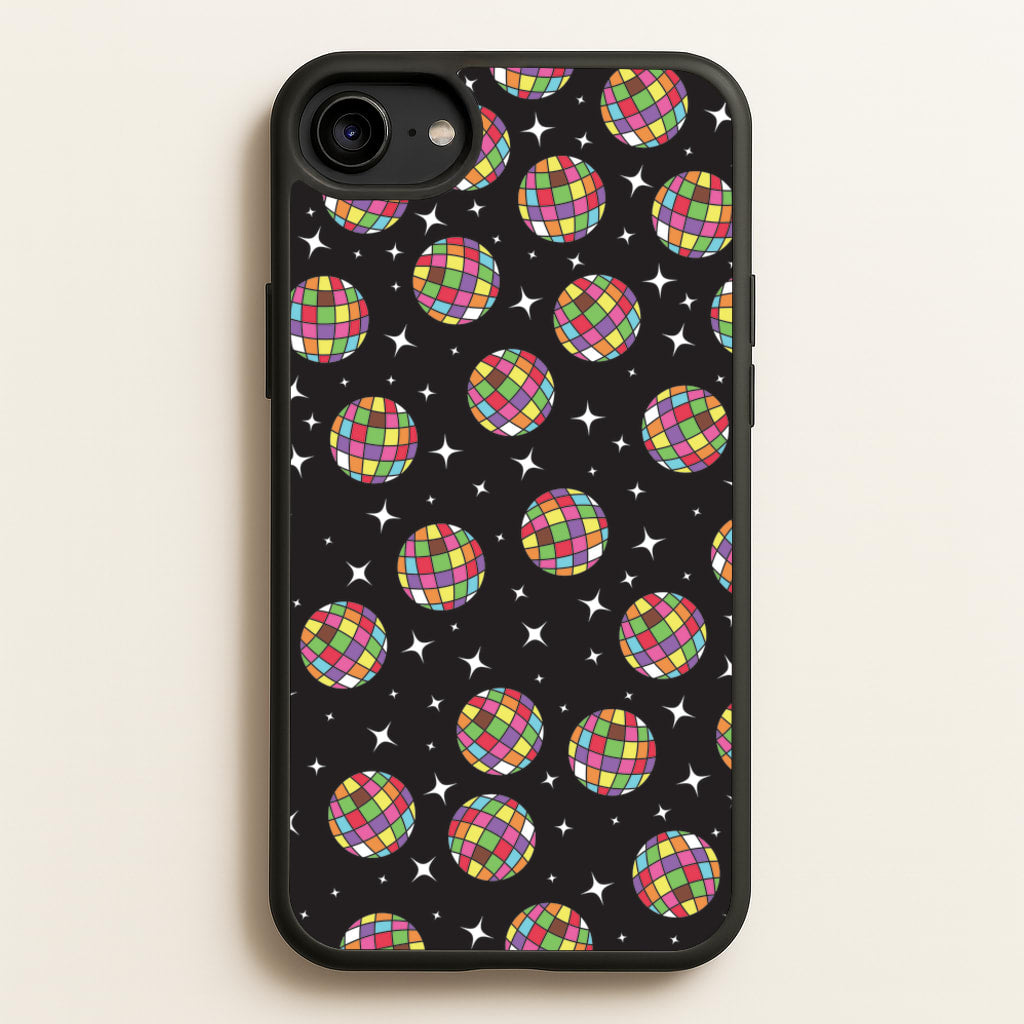 Rainbow Discoballs - Pride Phone Case for iPhone 6 / 7 / 8 / SE