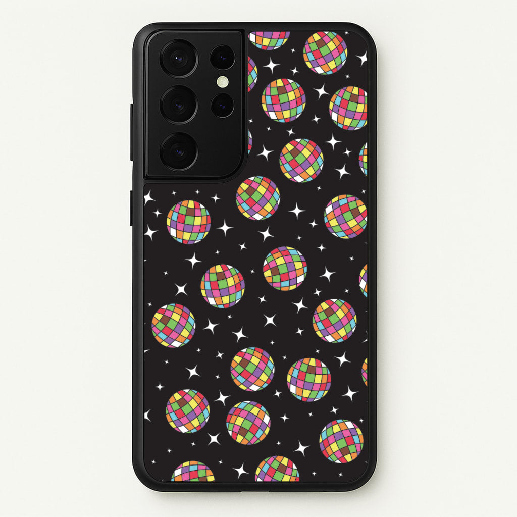 Rainbow Discoballs - Pride Phone Case for Galaxy S21 Ultra