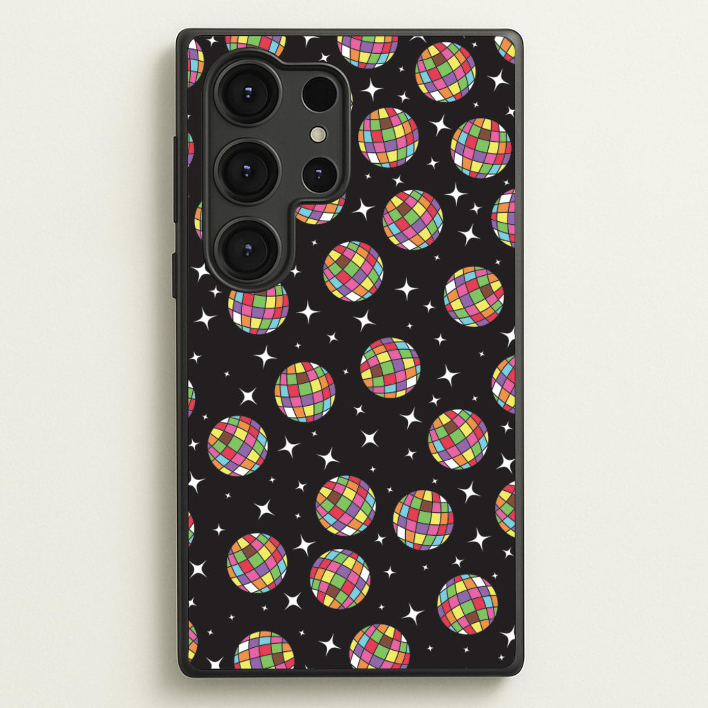 Rainbow Discoballs - Pride Phone Case for Galaxy S25 Ultra