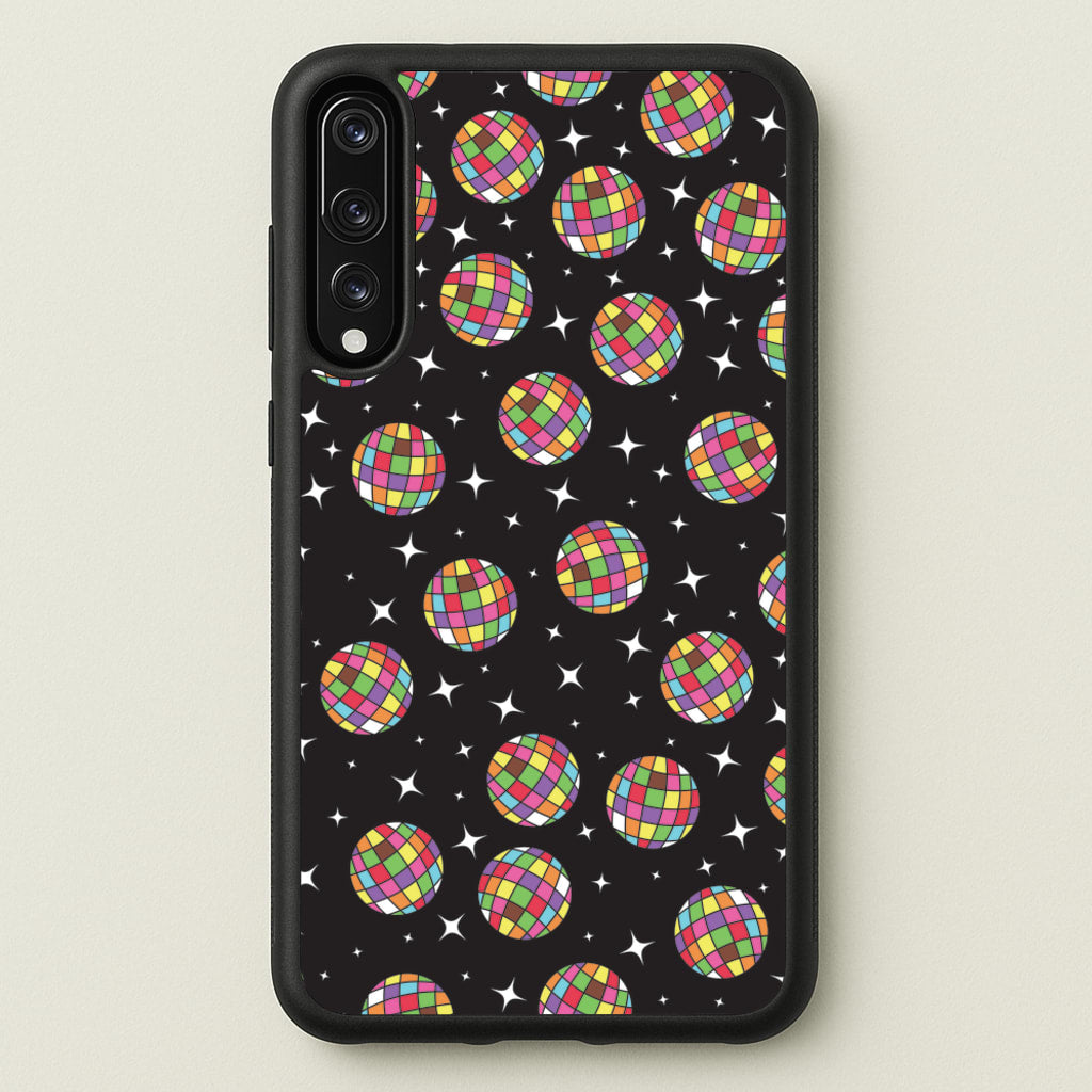 Rainbow Discoballs - Pride Phone Case for Huawei P20 Pro