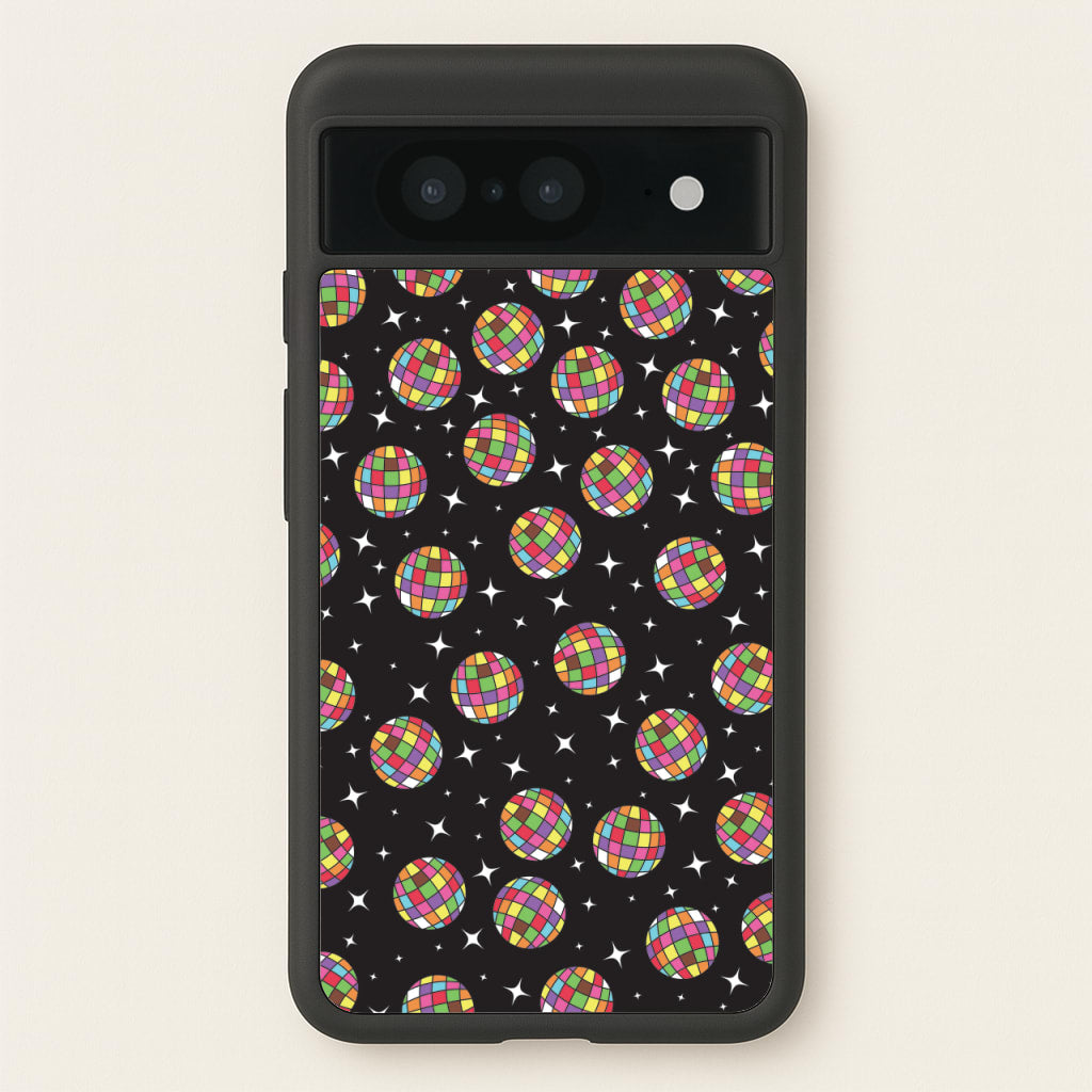 Rainbow Discoballs - Pride Phone Case for Google Pixel 8