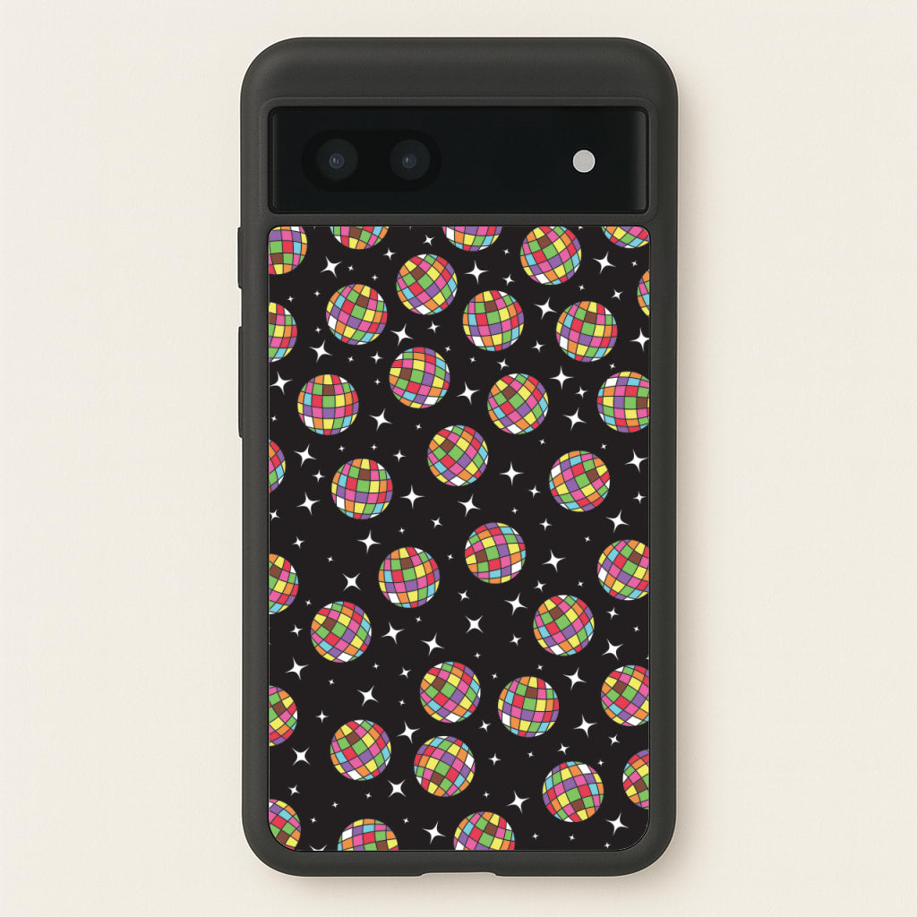 Rainbow Discoballs - Pride Phone Case for Google Pixel 7a