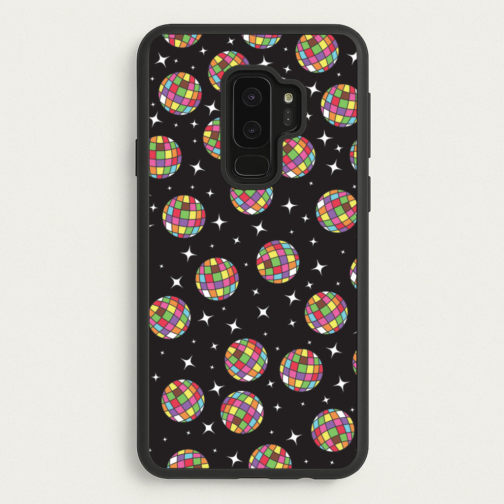 Rainbow Discoballs - Pride Phone Case for Galaxy S9 Plus
