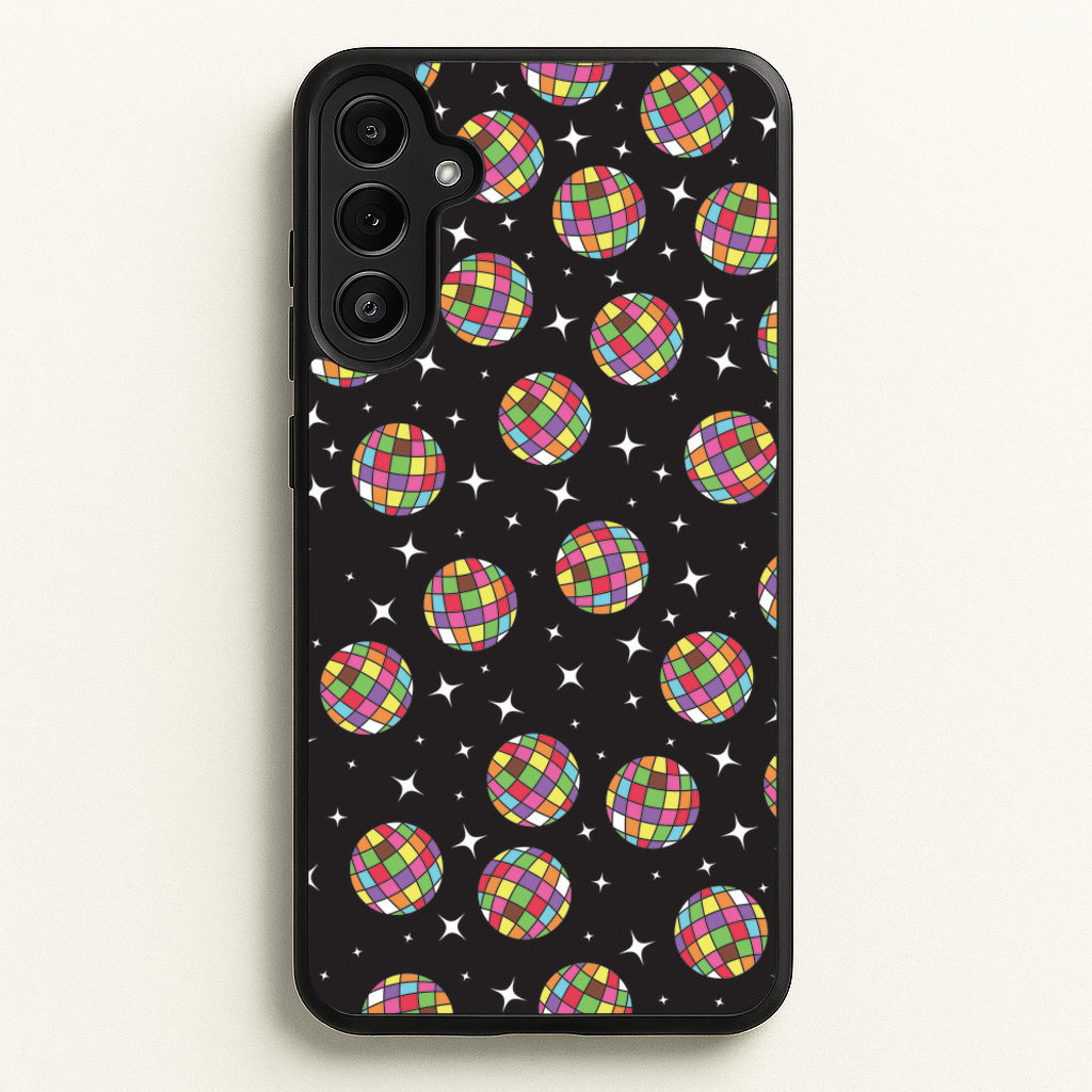 Rainbow Discoballs - Pride Phone Case for Galaxy A34
