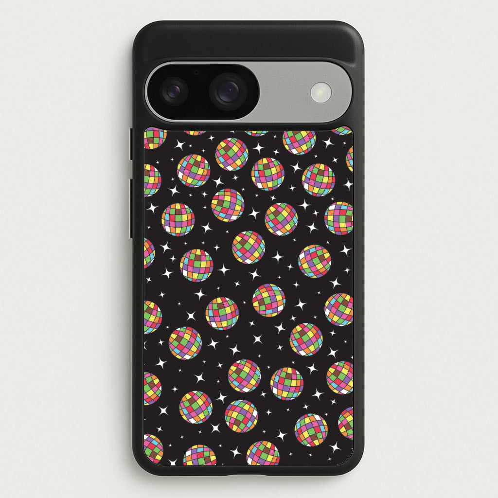 Rainbow Discoballs - Pride Phone Case for Google Pixel 9 / 9 Pro