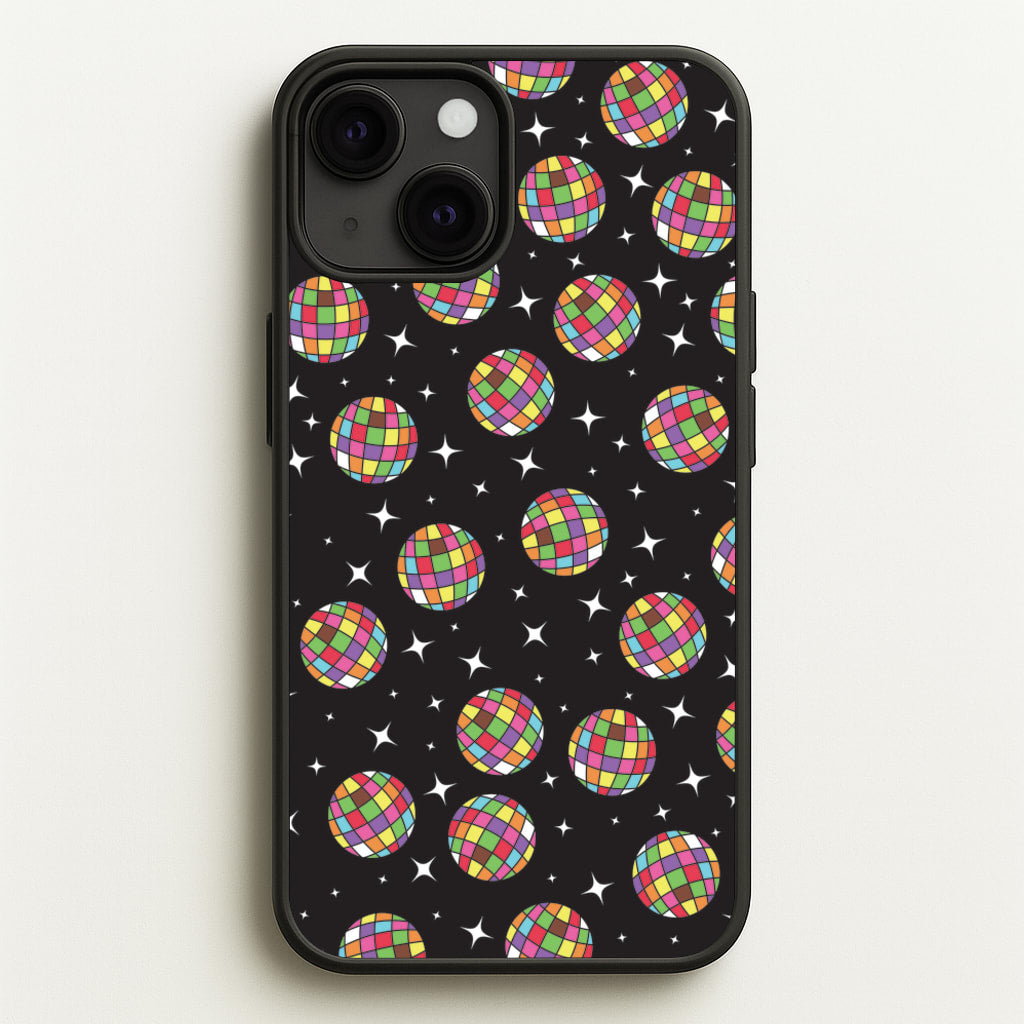 Rainbow Discoballs - Pride Phone Case for iPhone 13 Mini