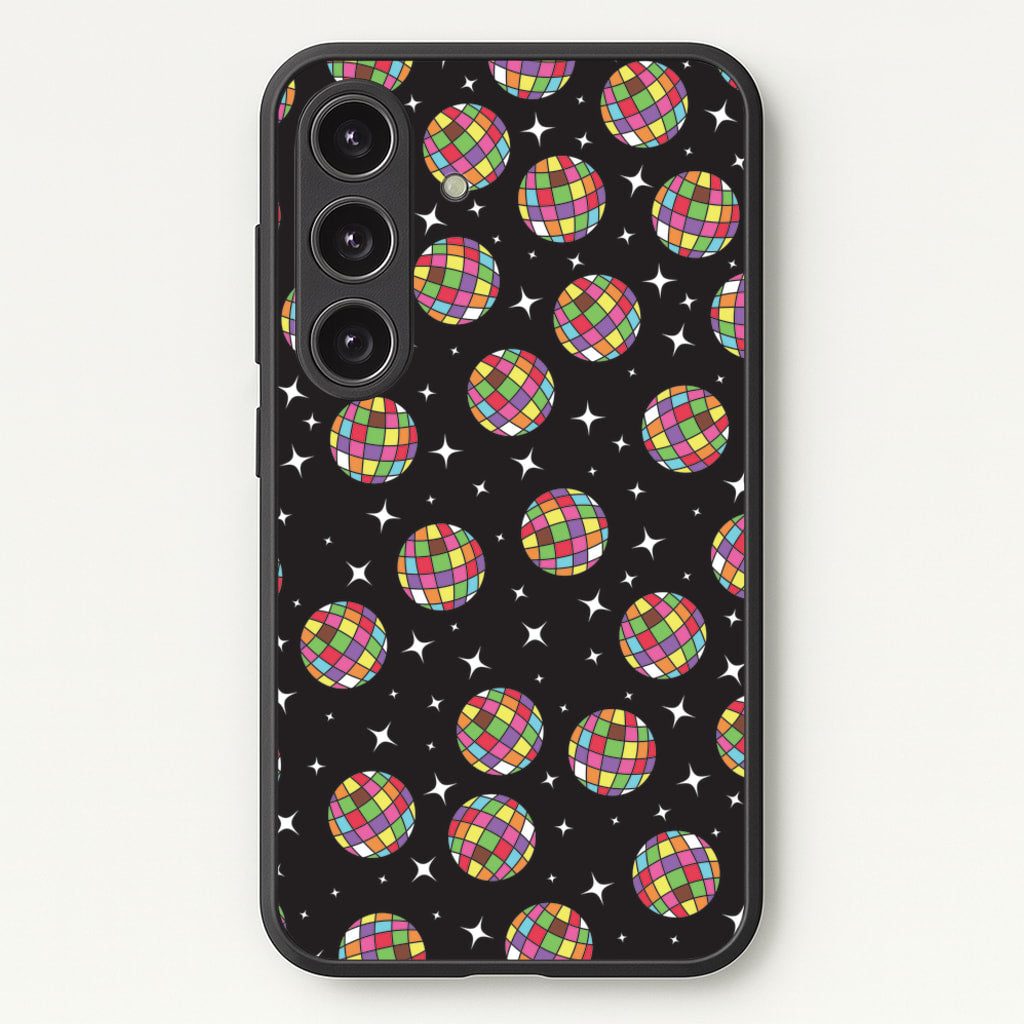 Rainbow Discoballs - Pride Phone Case for Galaxy S25 Plus