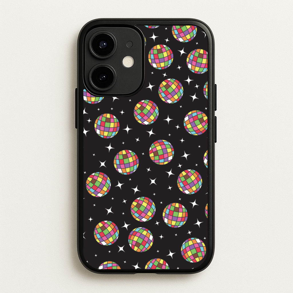Rainbow Discoballs - Pride Phone Case for iPhone 12 / 12 Pro