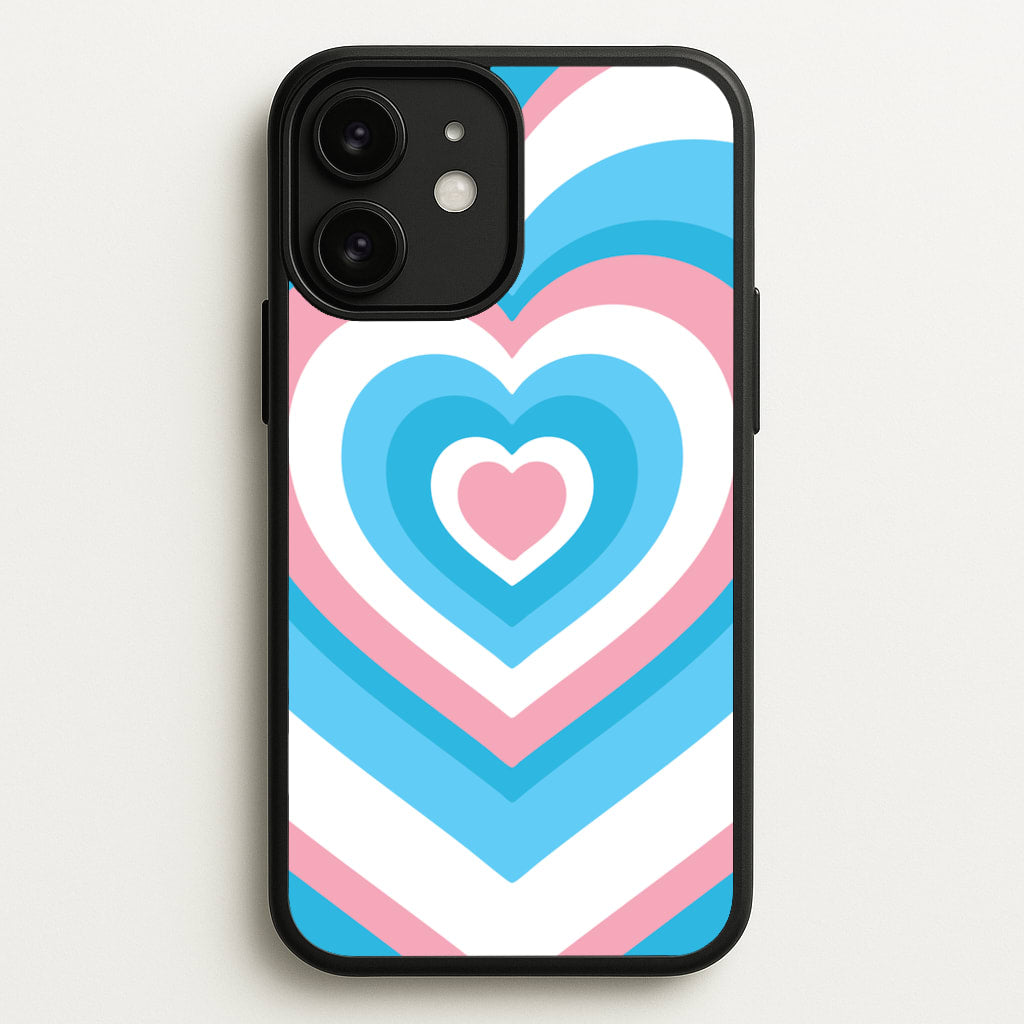 Trans Pride Heart - Pride Phone Case for iPhone 11