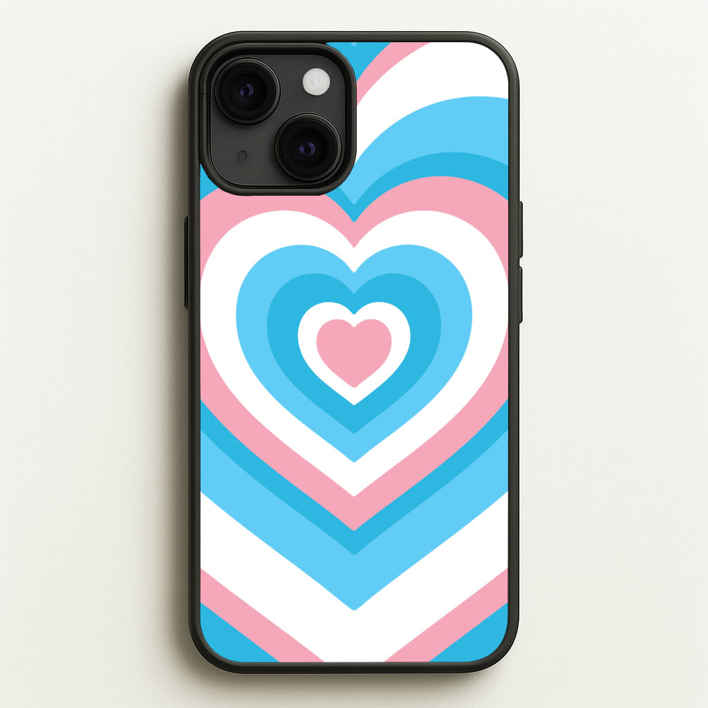 Trans Pride Heart - Pride Phone Case for iPhone 13 Mini