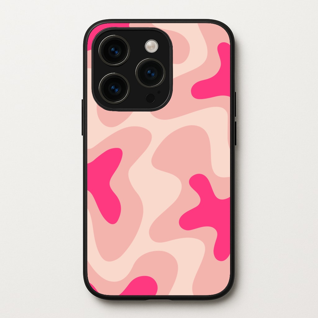 Psychedelic Pattern I - Psychedelic Phone Case for iPhone 14 Pro