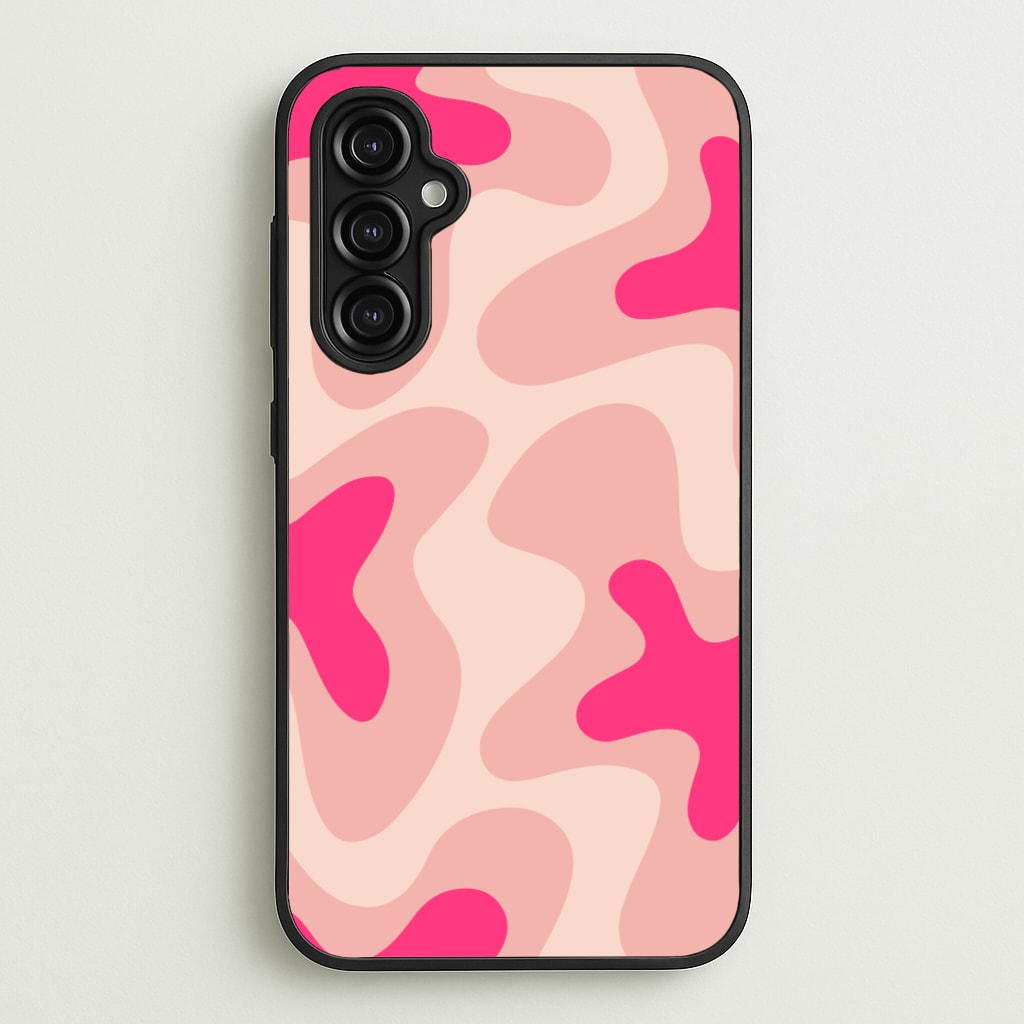 Psychedelic Pattern I - Psychedelic Phone Case for Galaxy A14