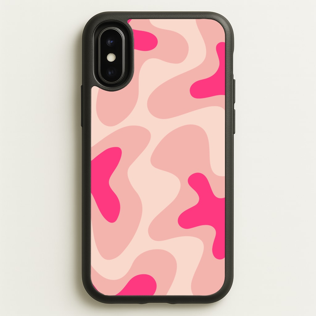 Psychedelic Pattern I - Psychedelic Phone Case for iPhone X / XS