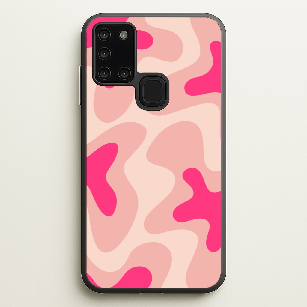 Psychedelic Pattern I - Psychedelic Phone Case for Galaxy A21s