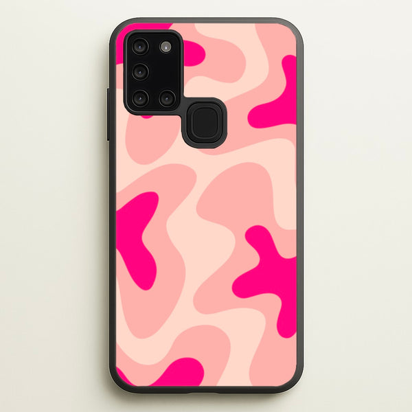 Psychedelic Pattern I - Psychedelic Phone Case for Galaxy A21s