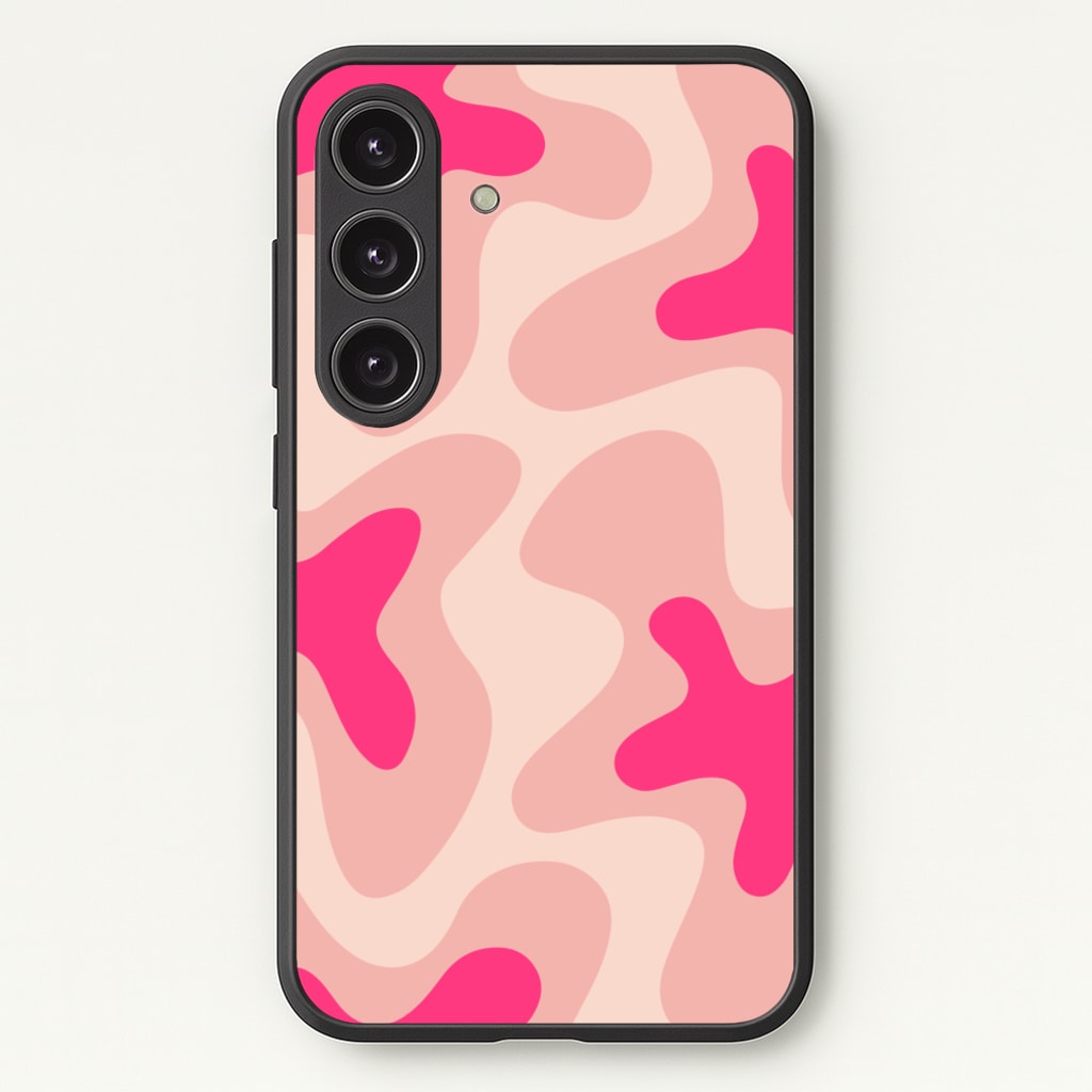 Psychedelic Pattern I - Psychedelic Phone Case for Galaxy S24 Plus