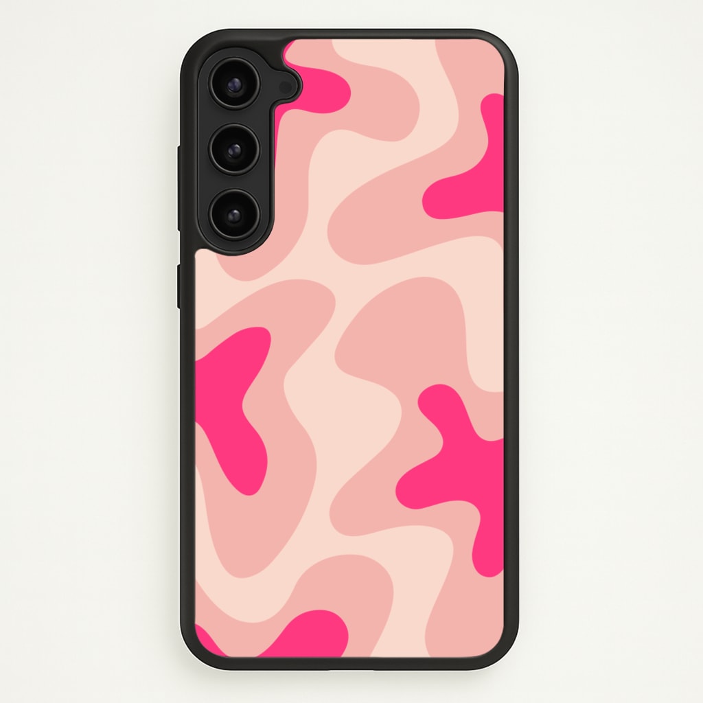 Psychedelic Pattern I - Psychedelic Phone Case for Galaxy S23 Plus