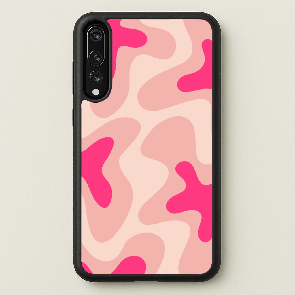 Psychedelic Pattern I - Psychedelic Phone Case for Huawei P20 Pro