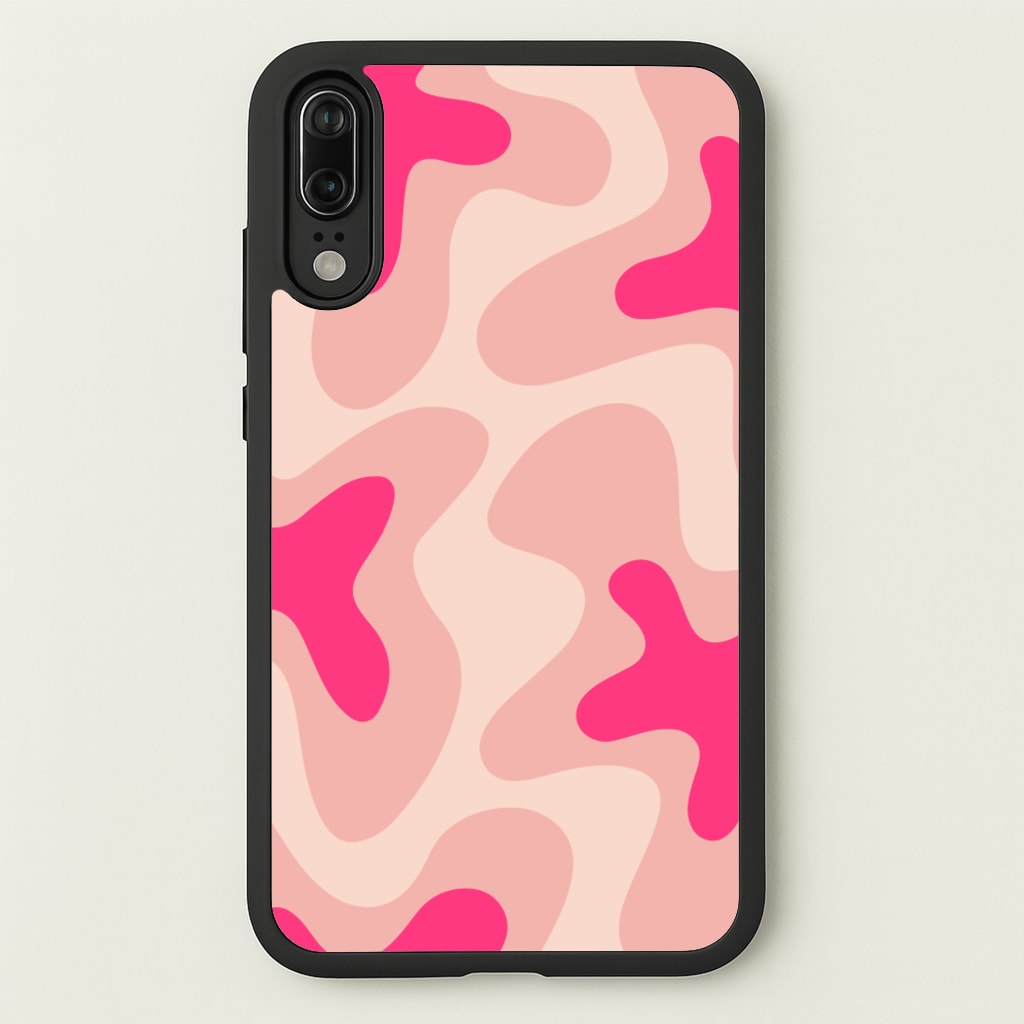 Psychedelic Pattern I - Psychedelic Phone Case for Huawei P20