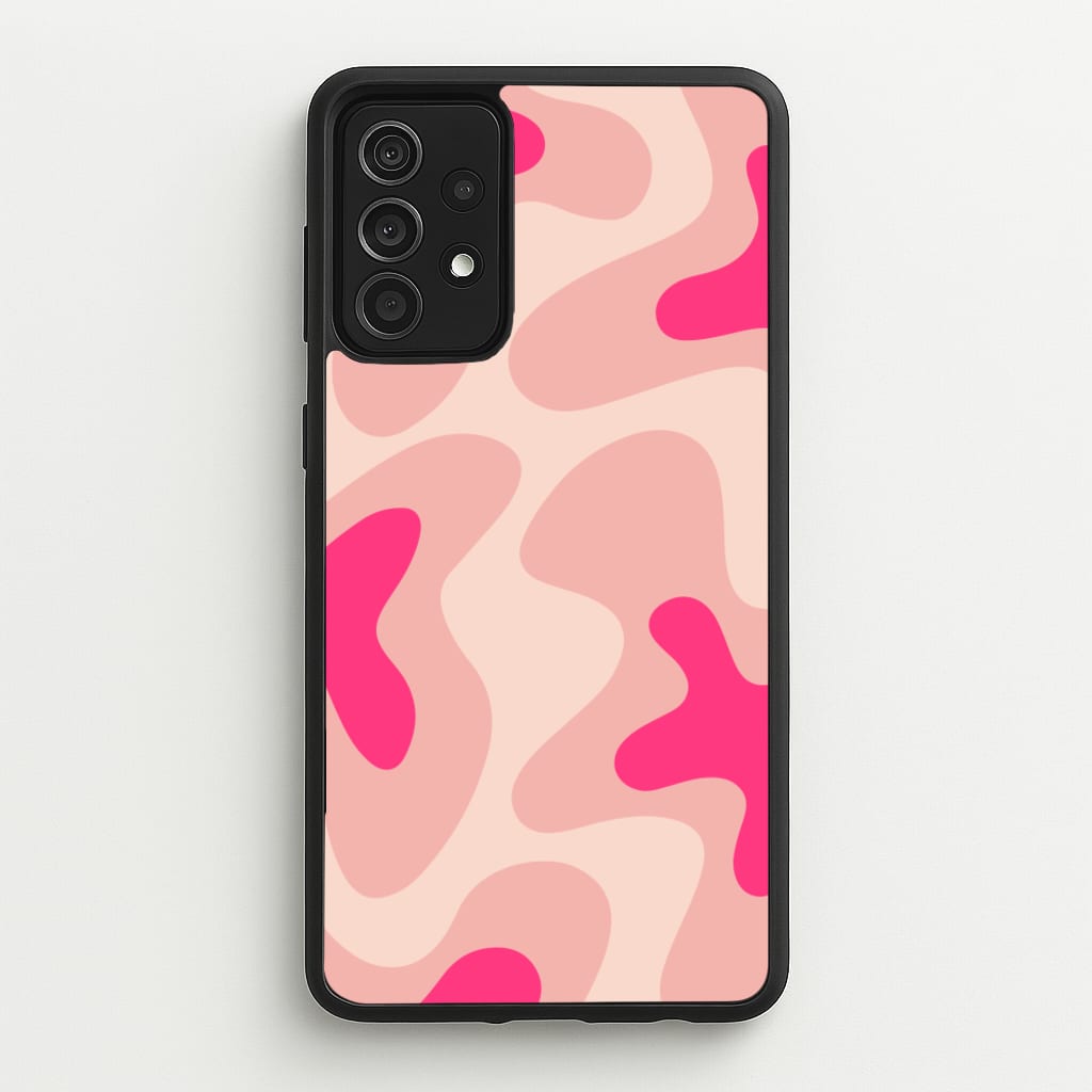 Psychedelic Pattern I - Psychedelic Phone Case for Galaxy A52 / A52s