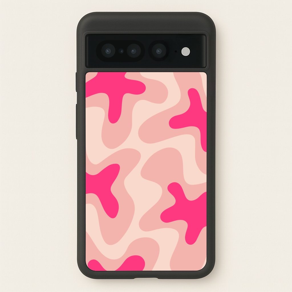 Psychedelic Pattern I - Psychedelic Phone Case for Google Pixel 7 Pro