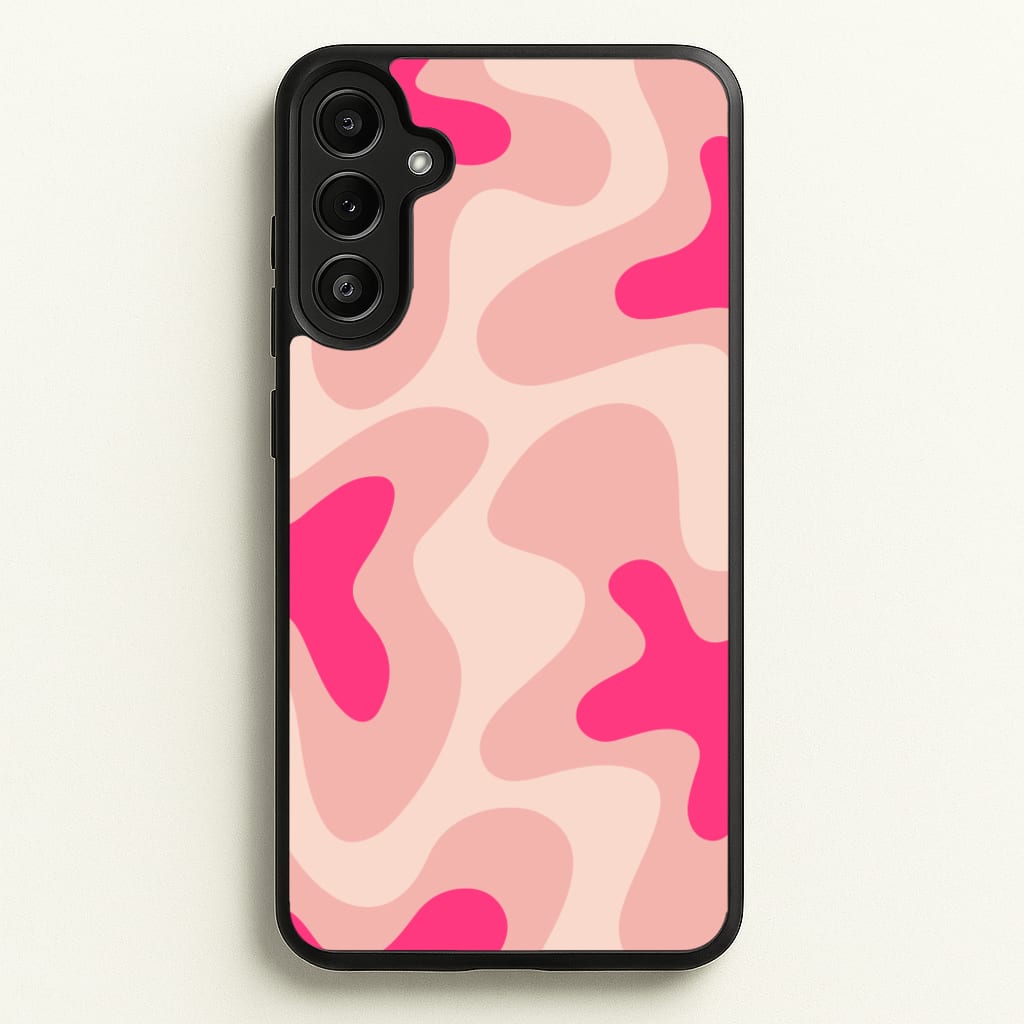Psychedelic Pattern I - Psychedelic Phone Case for Galaxy A34