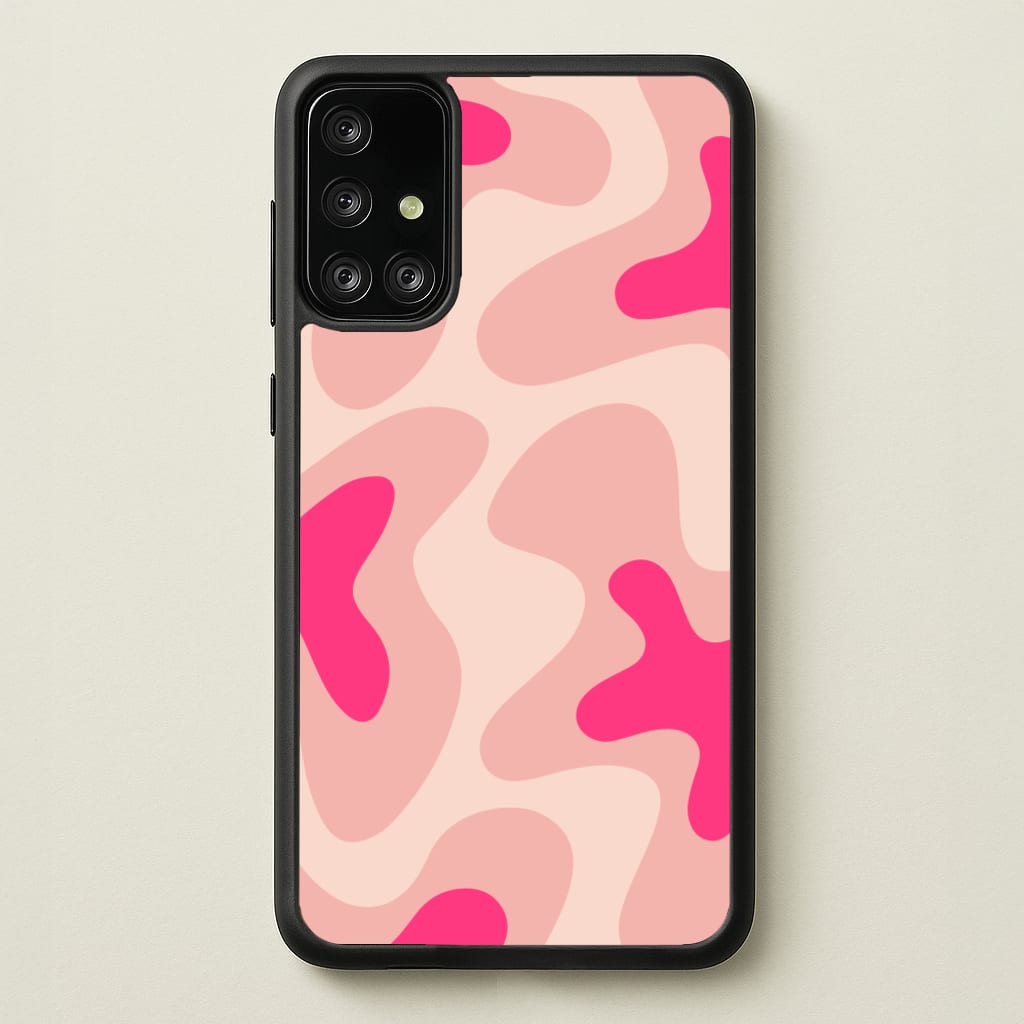 Psychedelic Pattern I - Psychedelic Phone Case for Galaxy A71