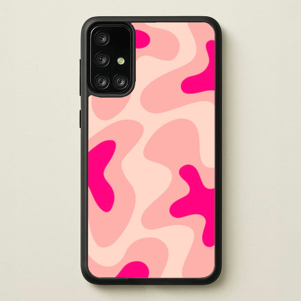 Psychedelic Pattern I - Psychedelic Phone Case for Galaxy A71