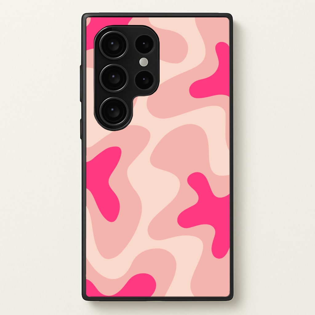 Psychedelic Pattern I - Psychedelic Phone Case for Galaxy S24 Ultra