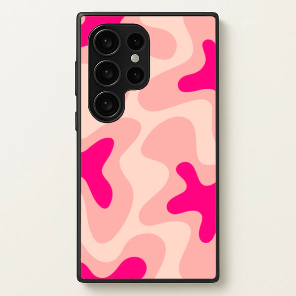 Psychedelic Pattern I - Psychedelic Phone Case for Galaxy S24 Ultra