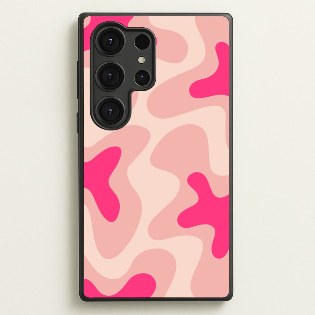 Psychedelic Pattern I - Psychedelic Phone Case for Galaxy S25 Ultra