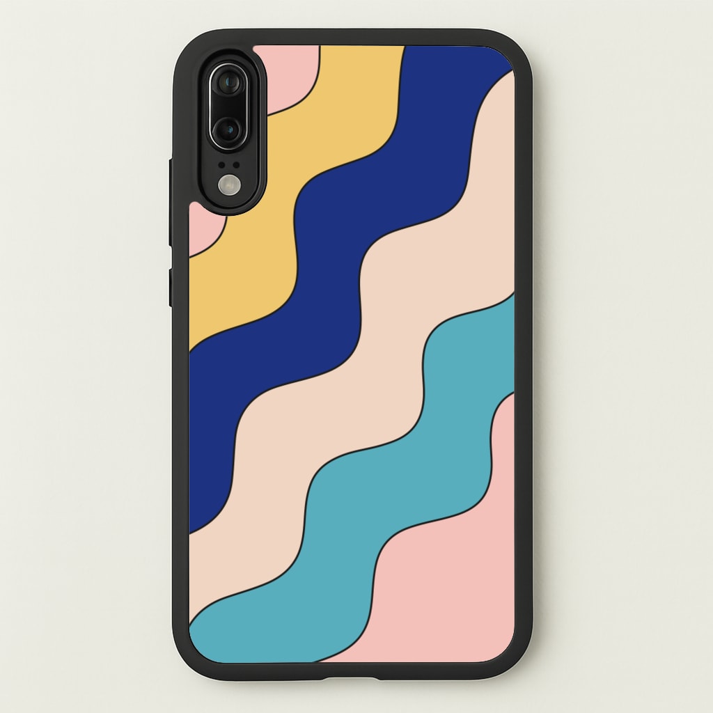 Psychedelic Pattern II - Psychedelic Phone Case for Huawei P20