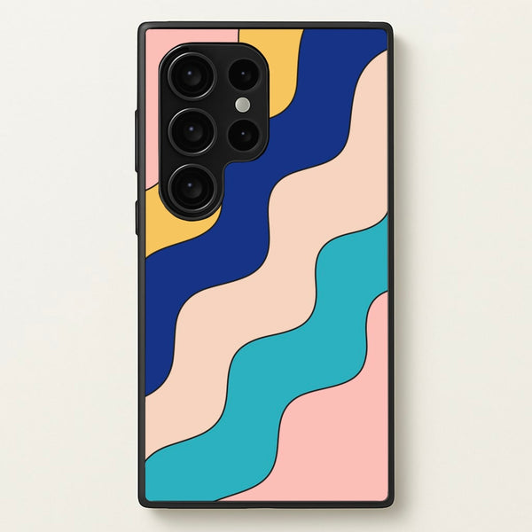 Psychedelic Pattern II - Psychedelic Phone Case for Galaxy S24 Ultra