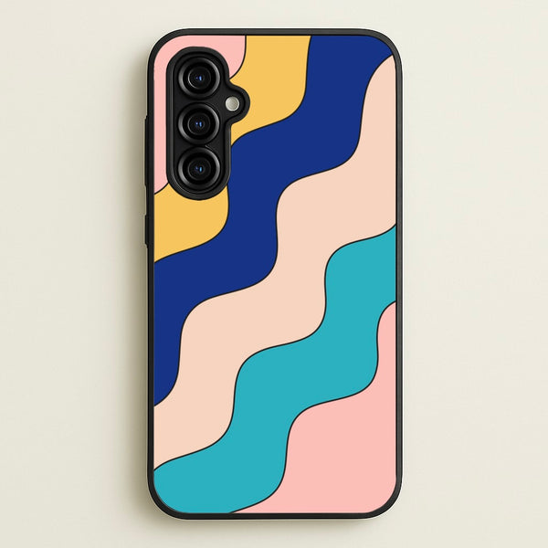 Psychedelic Pattern II - Psychedelic Phone Case for Galaxy A54